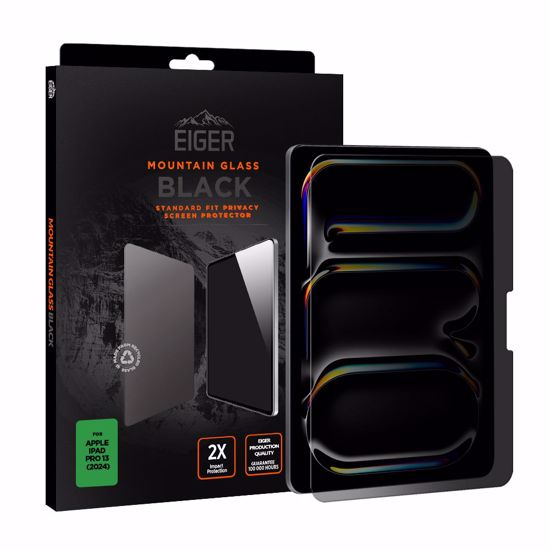 Picture of Eiger Eiger Mountain Black Privacy Tablet Screen Protector GRS for iPad Pro 13 (2024)